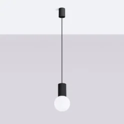 Lampa wisząca Halo 1 czarna