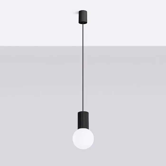 Lampa wisząca Halo 1 czarna