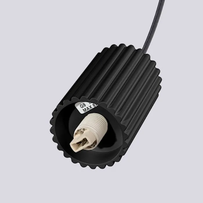 Lampa wisząca Halo 1 czarna