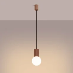 Lampa wisząca Halo 1 mocca
