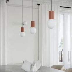 Lampa wisząca Halo 1 mocca