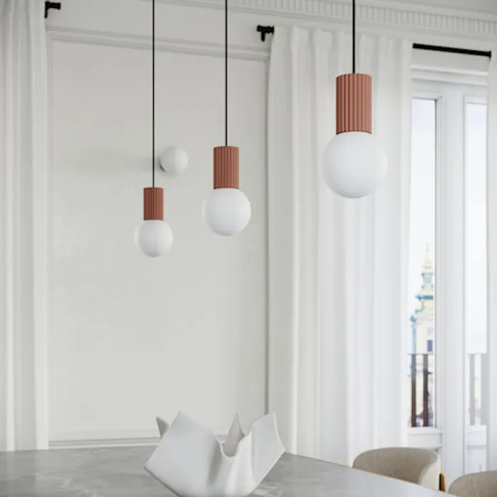 Lampa wisząca Halo 1 mocca