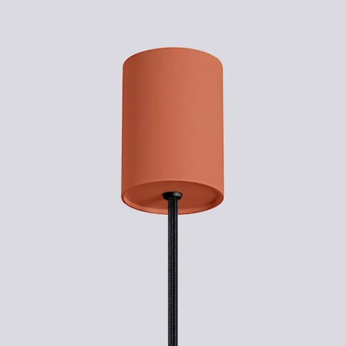 Lampa wisząca Halo 1 ochra czerwona