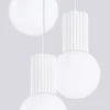 Lampa wisząca Halo 3P biała