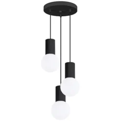 Lampa wisząca Halo 3P czarna