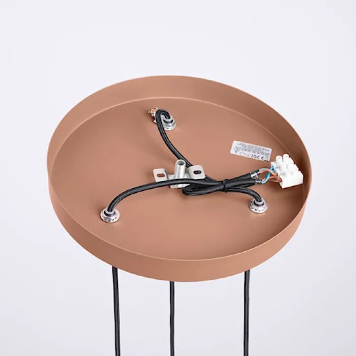 Lampa wisząca Halo 3P mocca