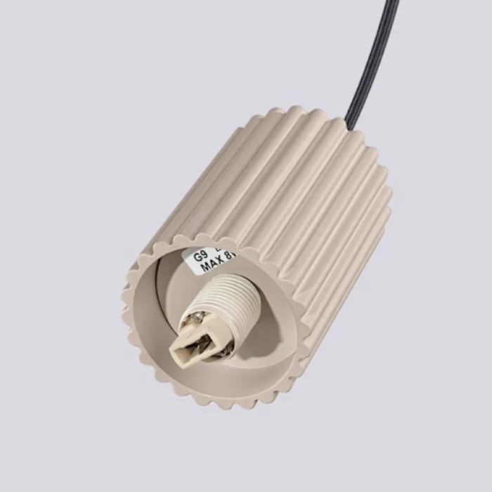 Lampa wisząca Halo 3P taupe