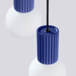 Lampa wisząca Halo 3P ultramaryna