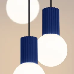 Lampa wisząca Halo 3P ultramaryna