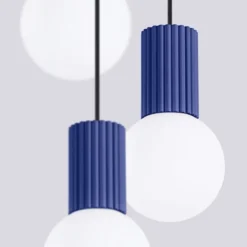 Lampa wisząca Halo 3P ultramaryna