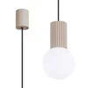 Lampa wisząca Halo 1 taupe