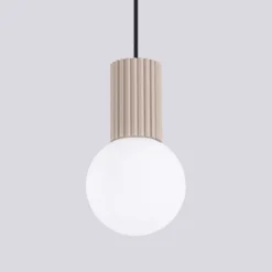 Lampa wisząca Halo 1 taupe