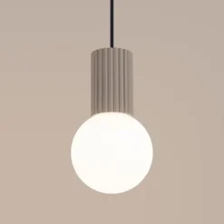 Lampa wisząca Halo 1 taupe