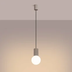 Lampa wisząca Halo 1 taupe