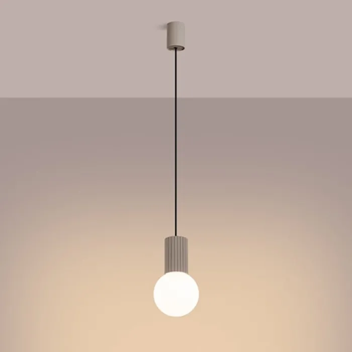 Lampa wisząca Halo 1 taupe