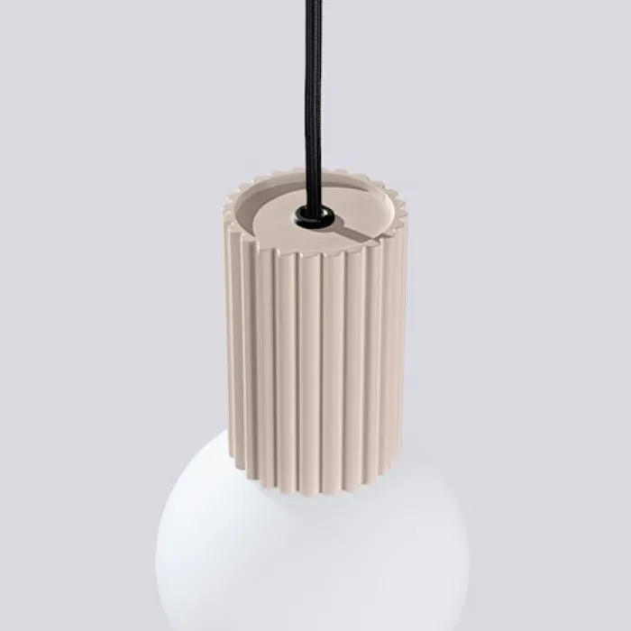 Lampa wisząca Halo 1 taupe