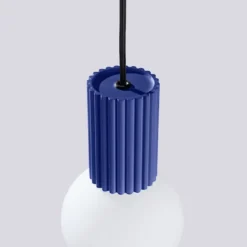 Lampa wisząca Halo 1 ultramaryna