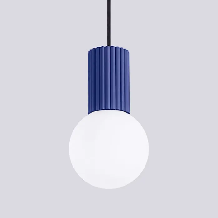 Lampa wisząca Halo 1 ultramaryna