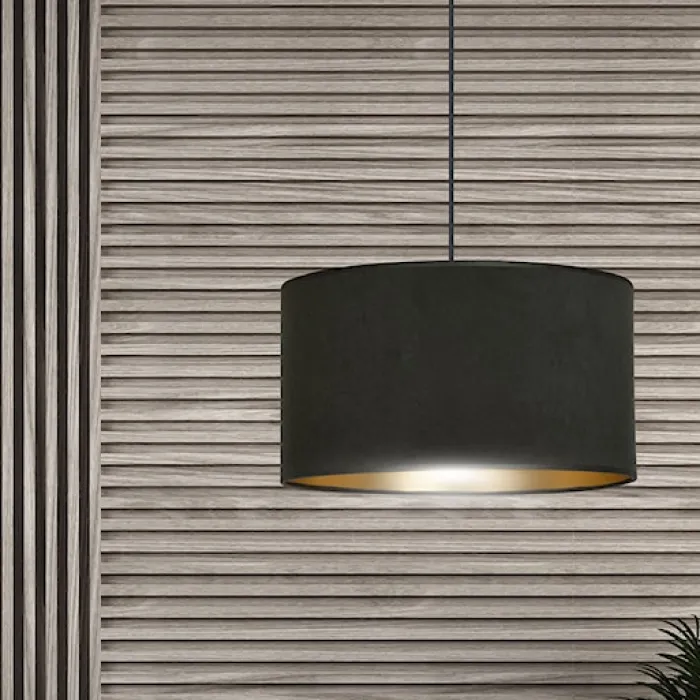 Lampa wisząca Hellid średnica 35 cm czarna