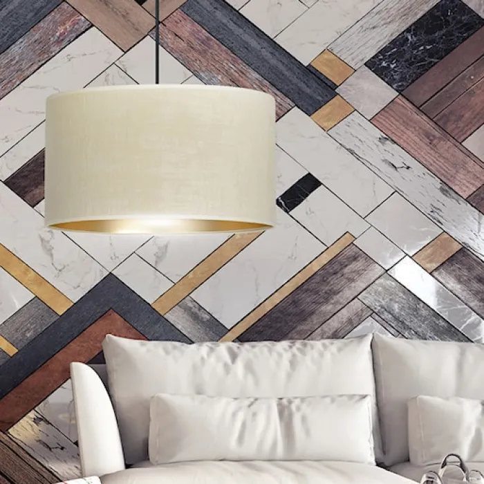 Lampa wisząca Hellid średnica 35 cm biała