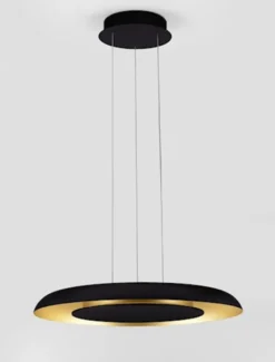 Lampa wisząca Honesso LED czarno-złoty
