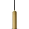 Lampa wisząca Joanet złoto-czarna