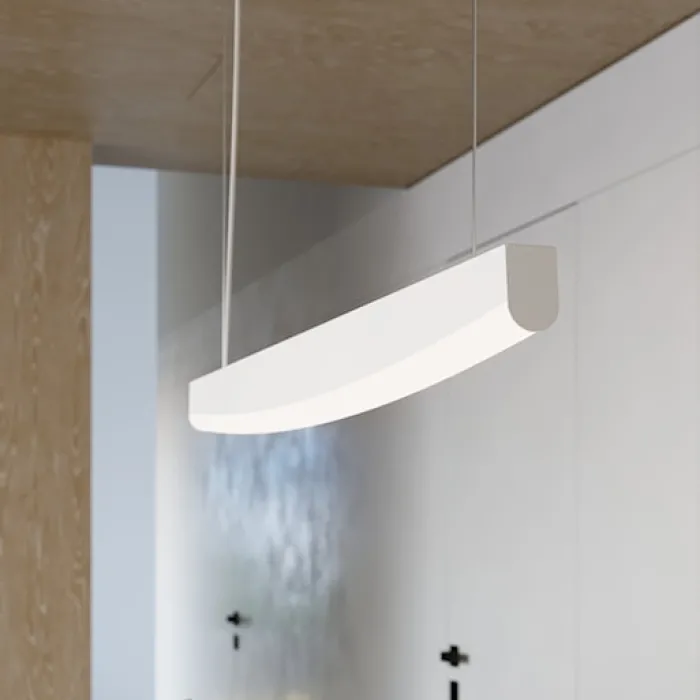 Lampa wisząca Jorun LED 150 cm biała 3000K