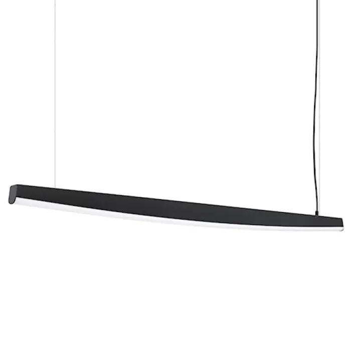 Lampa wisząca Jorun LED 150 cm czarna 3000K