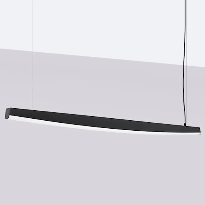Lampa wisząca Jorun LED 150 cm czarna 4000K