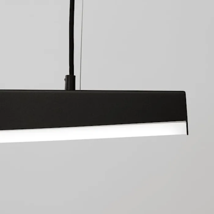 Lampa wisząca Jorun LED 150 cm czarna 4000K