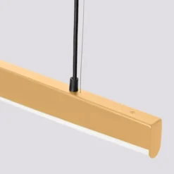 Lampa wisząca Jorun LED 150 cm złota 3000K