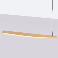 Lampa wisząca Jorun LED 150 cm złota 4000K