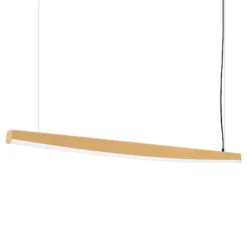 Lampa wisząca Jorun LED 150 cm złota 4000K