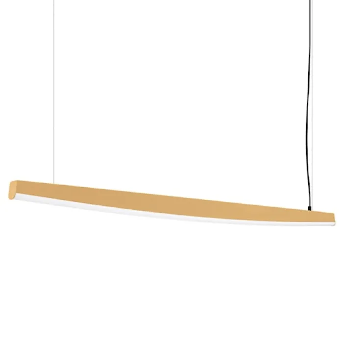 Lampa wisząca Jorun LED 150 cm złota 4000K
