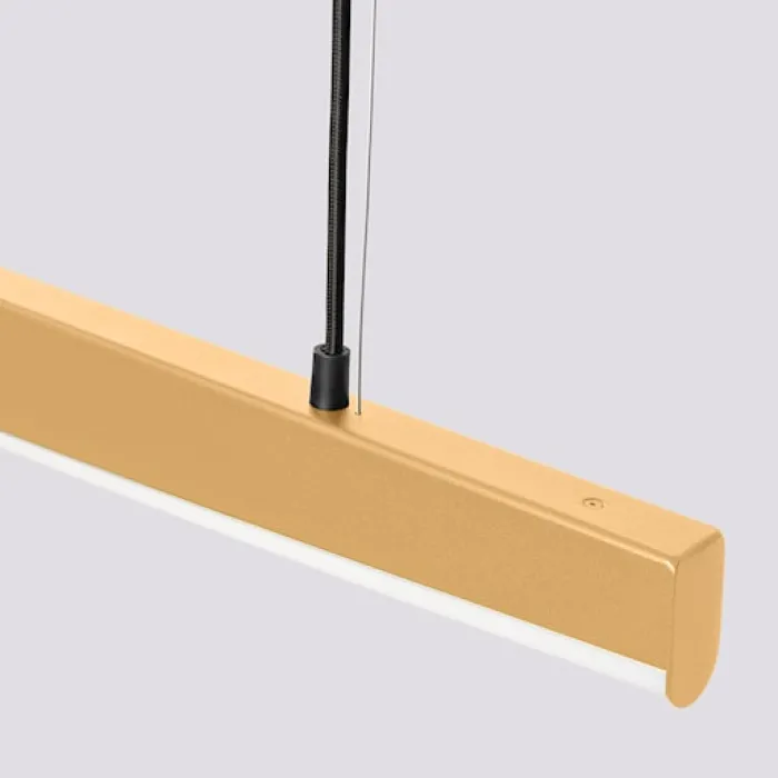 Lampa wisząca Jorun LED 150 cm złota 4000K