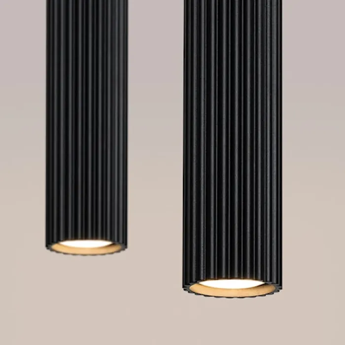 Lampa wisząca Karbon 2 czarna