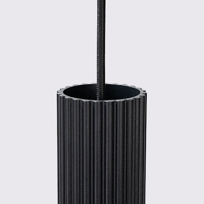 Lampa wisząca Karbon 2 czarna