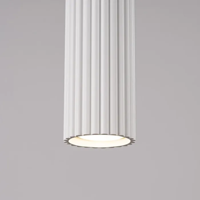 Lampa wisząca Karbon 3L biały