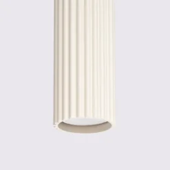 Lampa wisząca Karbon x3 beżowa