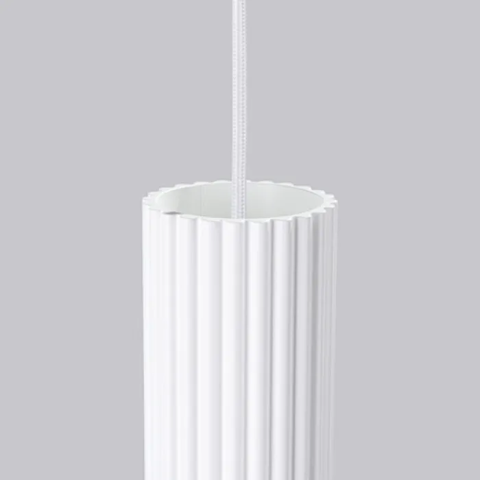 Lampa wisząca Karbon x1 biała