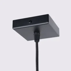 Lampa wisząca Karbon x1 czarna