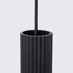 Lampa wisząca Karbon x1 czarna