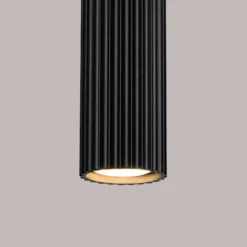 Lampa wisząca Karbon x1 czarna