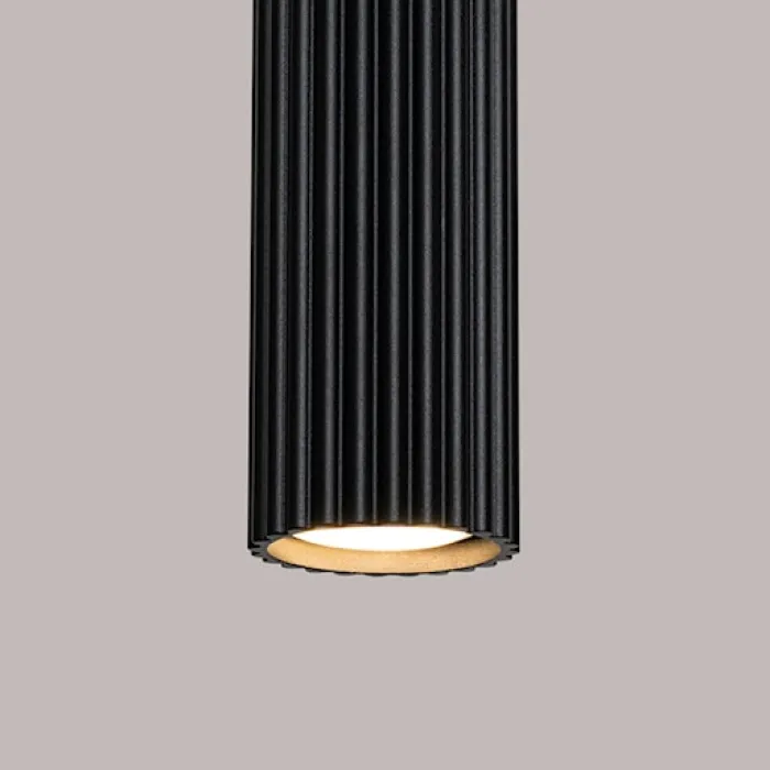 Lampa wisząca Karbon x1 czarna