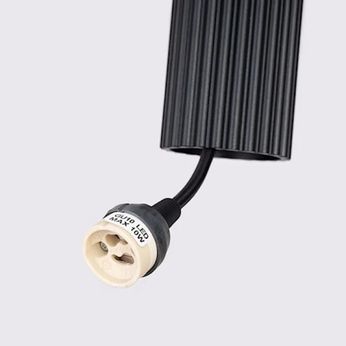 Lampa wisząca Karbon x1 czarna