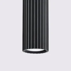Lampa wisząca Karbon x1 czarna