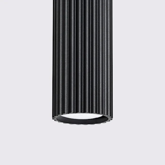 Lampa wisząca Karbon x1 czarna
