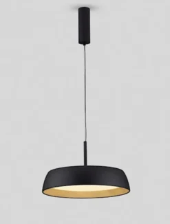 Lampa wisząca Kessov LED brązowo-czarna