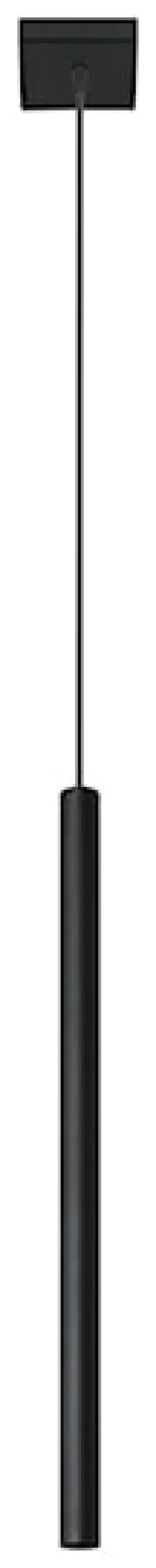 Lampa wisząca Lagga 8x8 cm x1 czarna