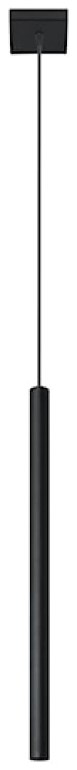 Lampa wisząca Lagga 8x8 cm x1 czarna